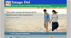 Desktop Screenshot of imagodei-tob.org